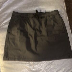 L.L. Bean Green Mini Pencil Skirt for Casual Wear